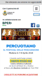 Mobile Screenshot of percuotiamo.com